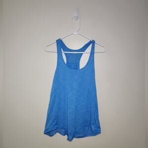 Women's Lululemon Blue Racerback Tank Sz Medium